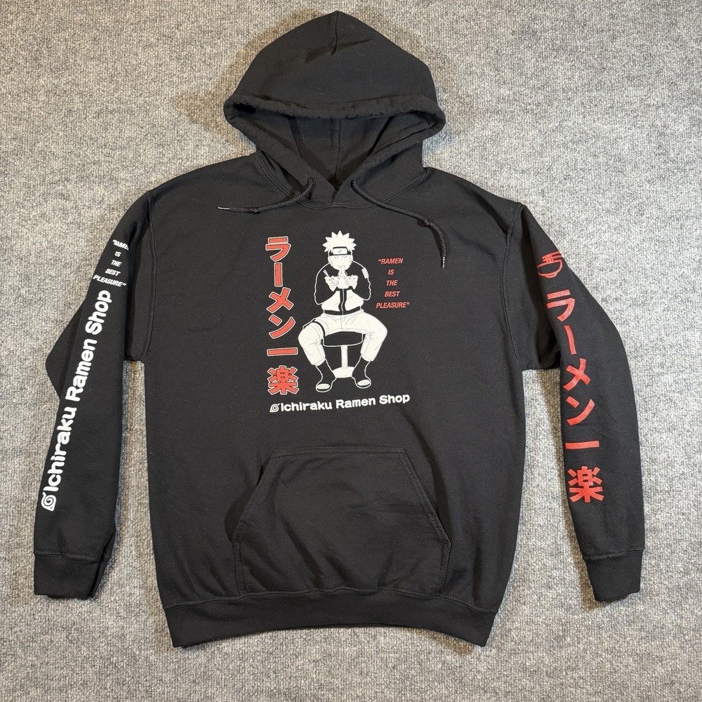 20th Anniversary Naruto Shippuden Ichiraku Ramen Shop Hoodie Medium‎